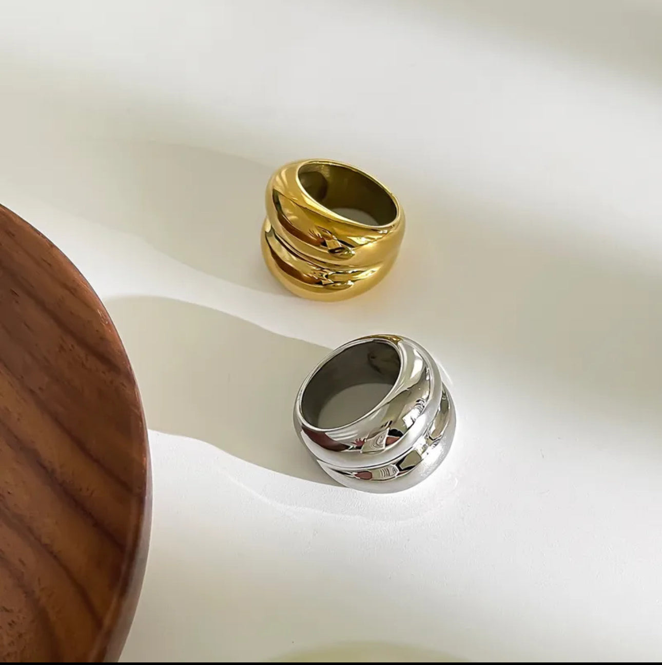 Classic double ring