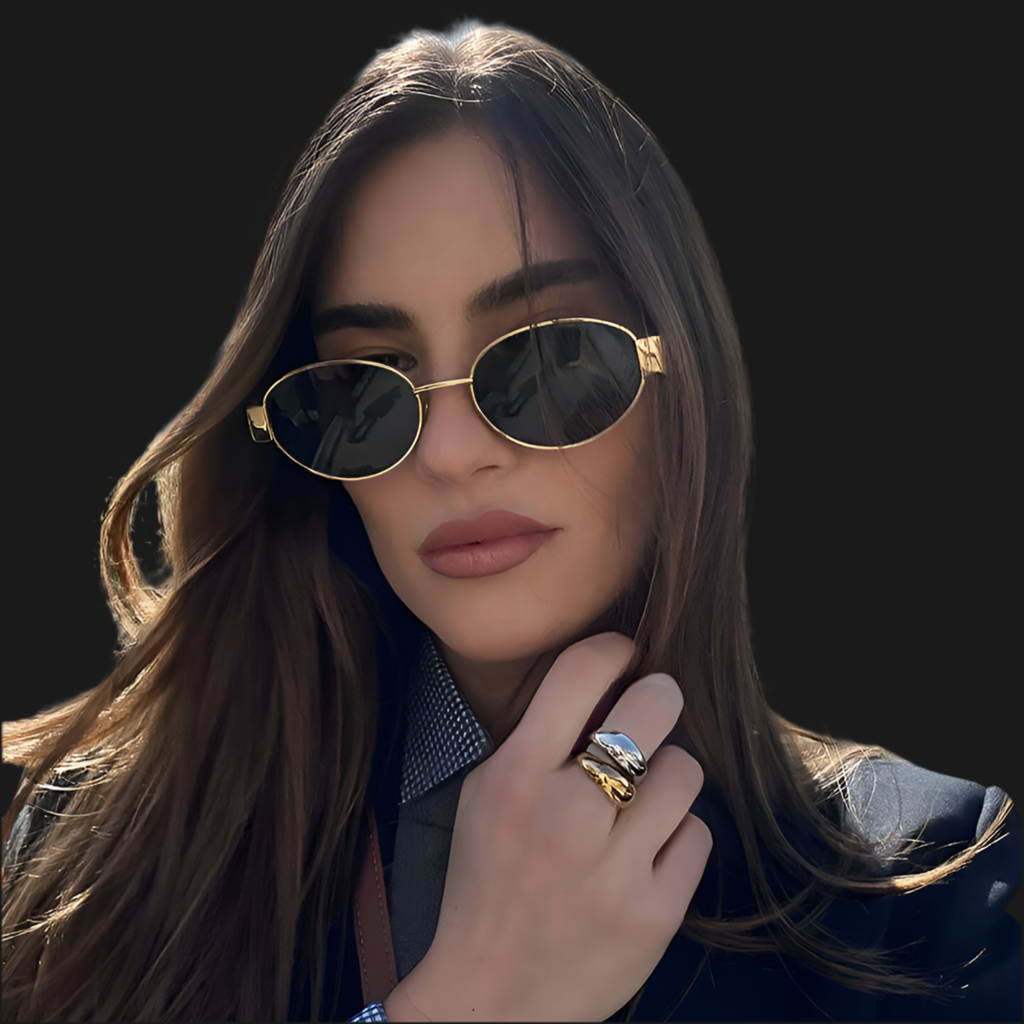 Oval glasses