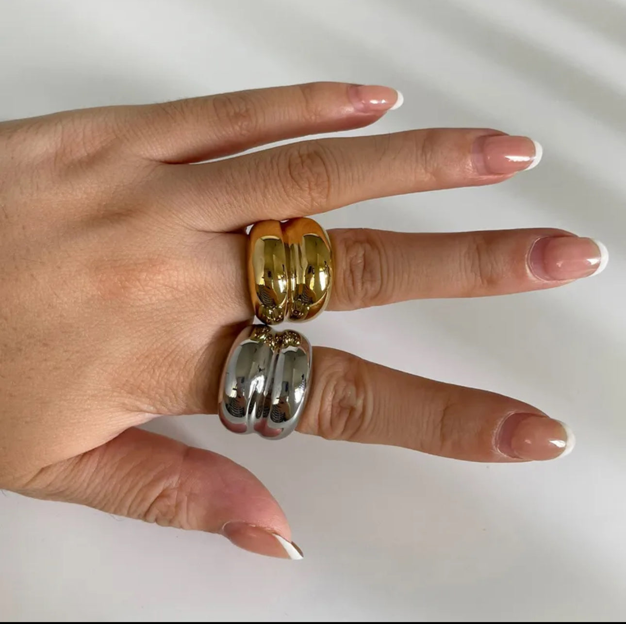 Classic double ring
