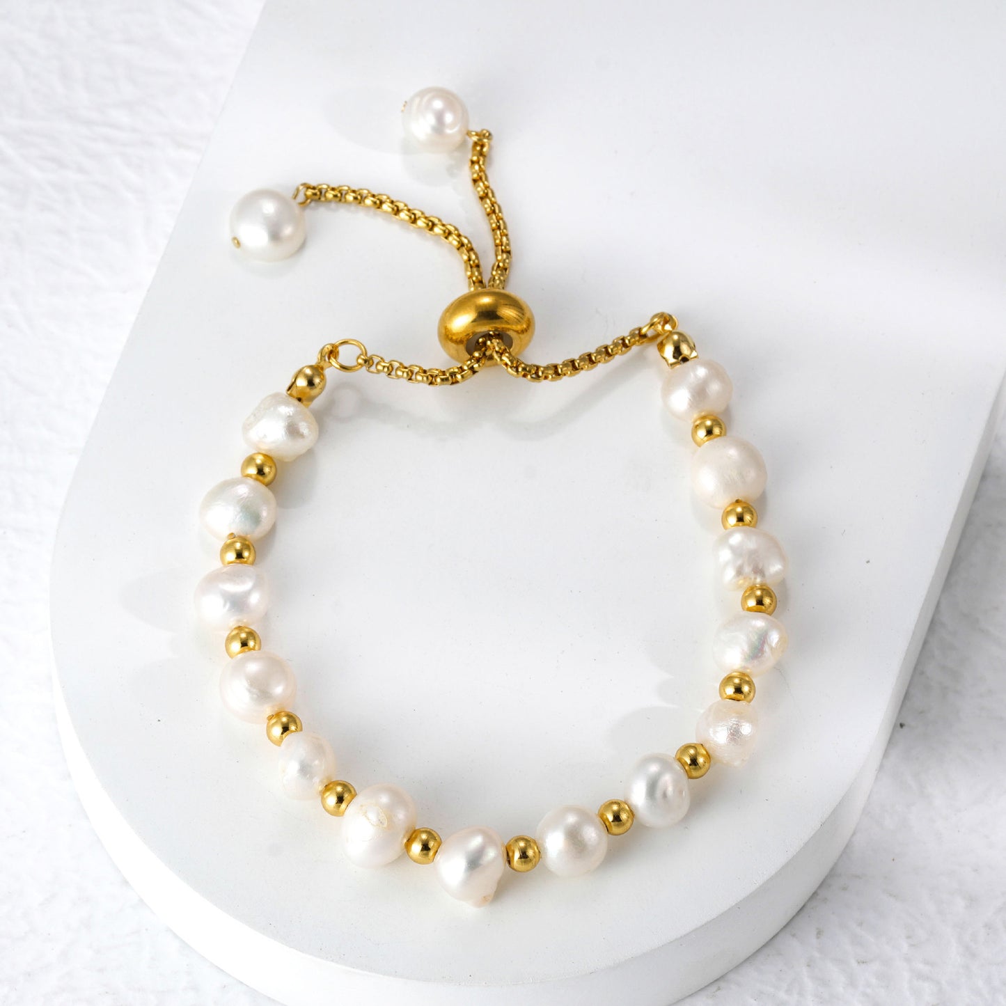 Pulsera Perlas de Agua Dulce Chapada