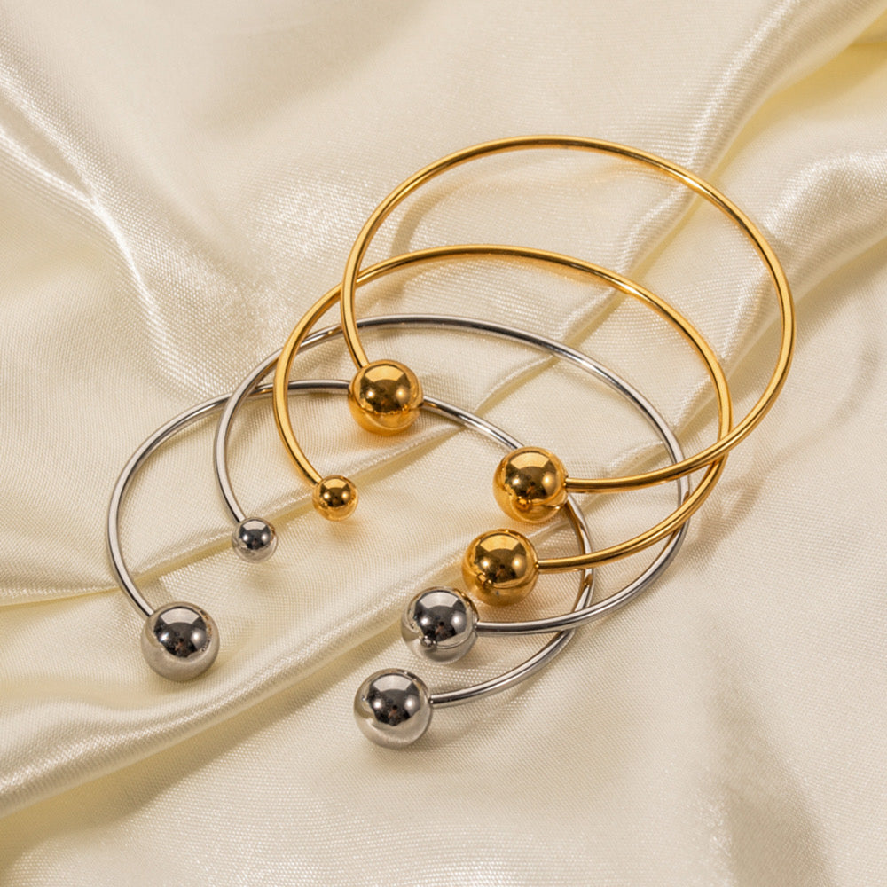 Bangle Esfera – Stainless Steel