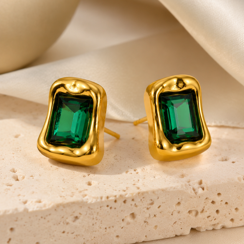 Aretes Esmeralda