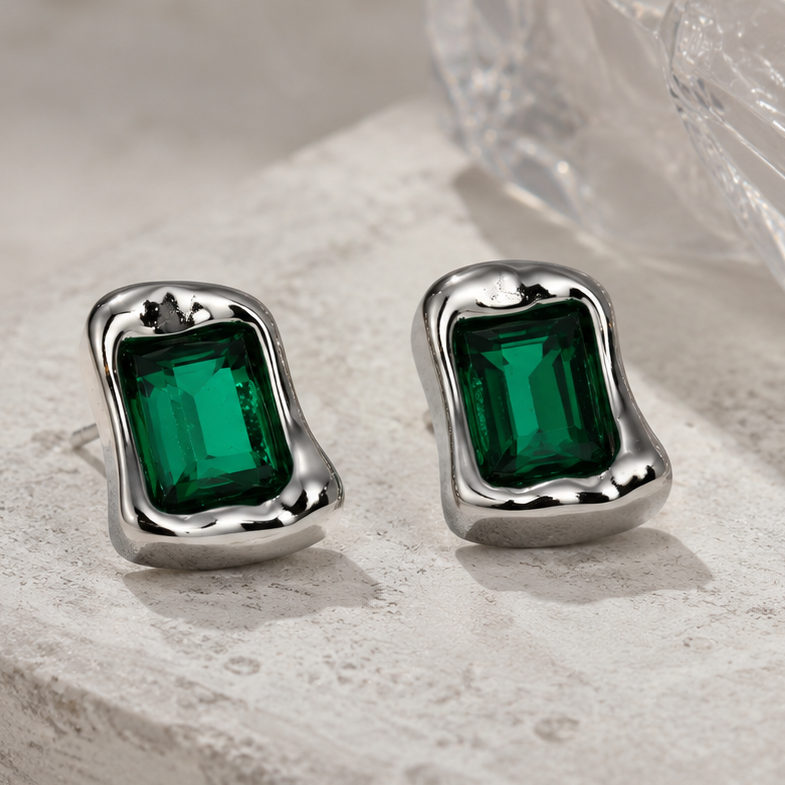 Aretes Esmeralda