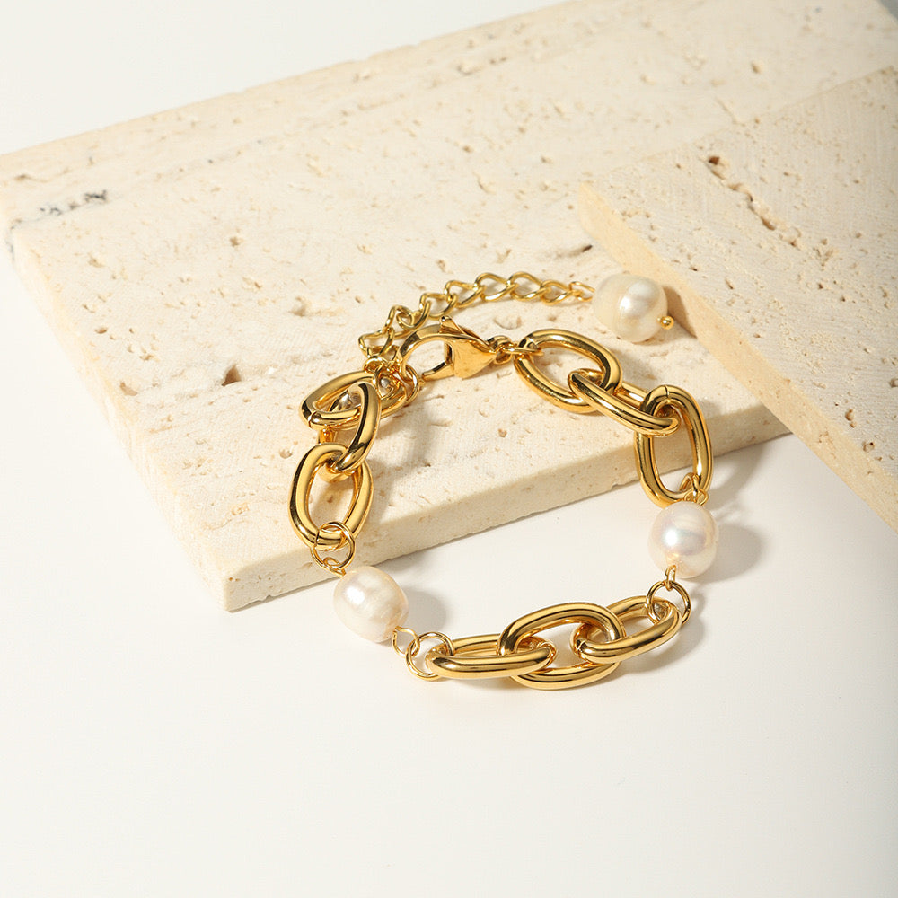 Pulsera Aurora de Perlas