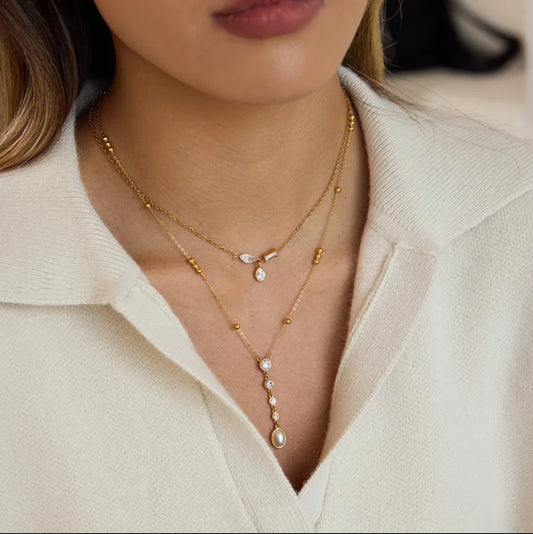 Collar Aura Smile – Oro 18K