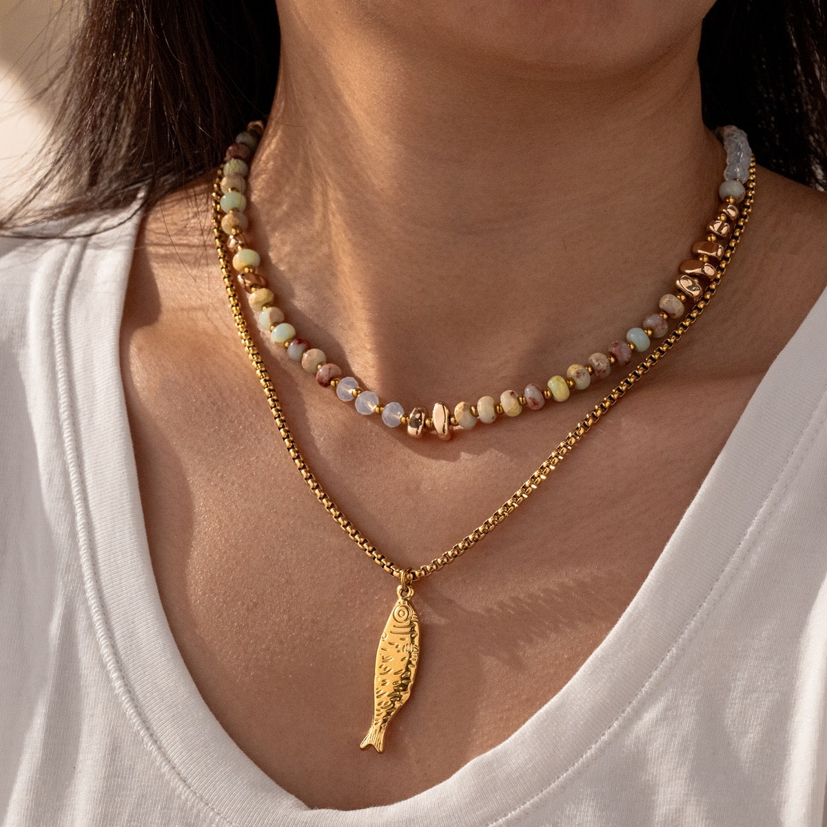 Collar Arena y Mar