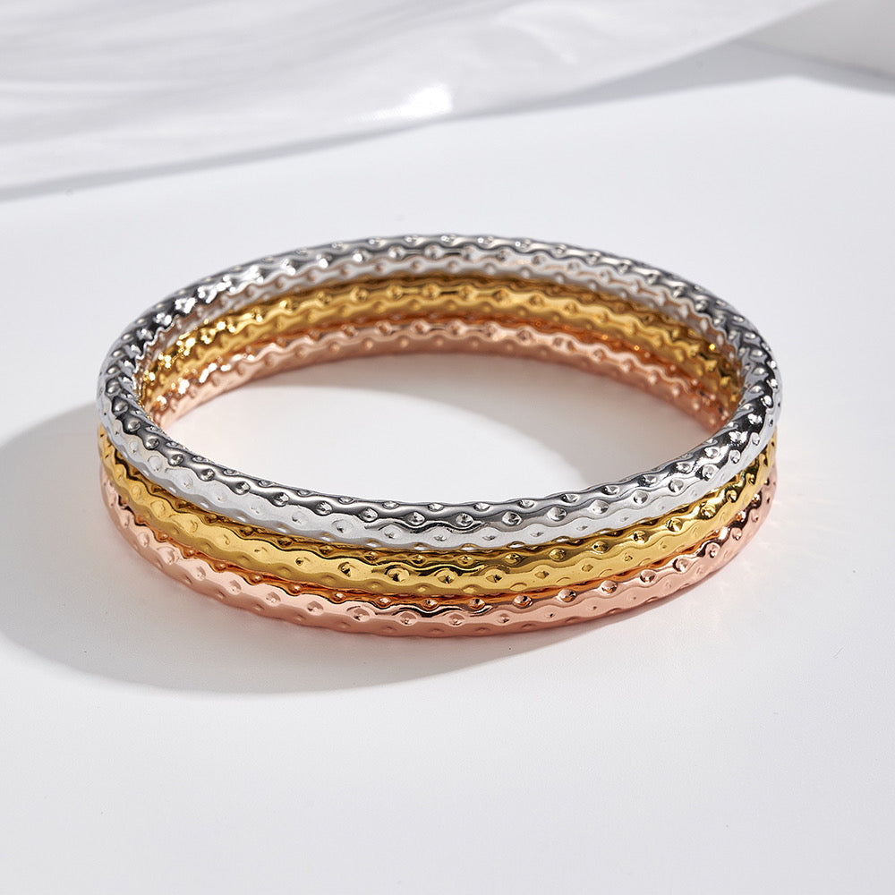 Bangles Tricolor set de 3