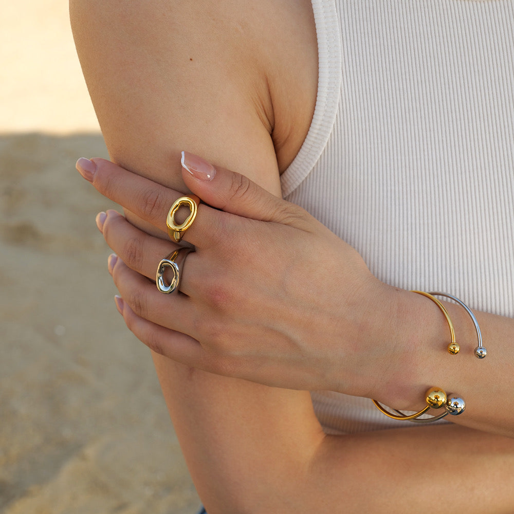 Bangle Esfera – Stainless Steel