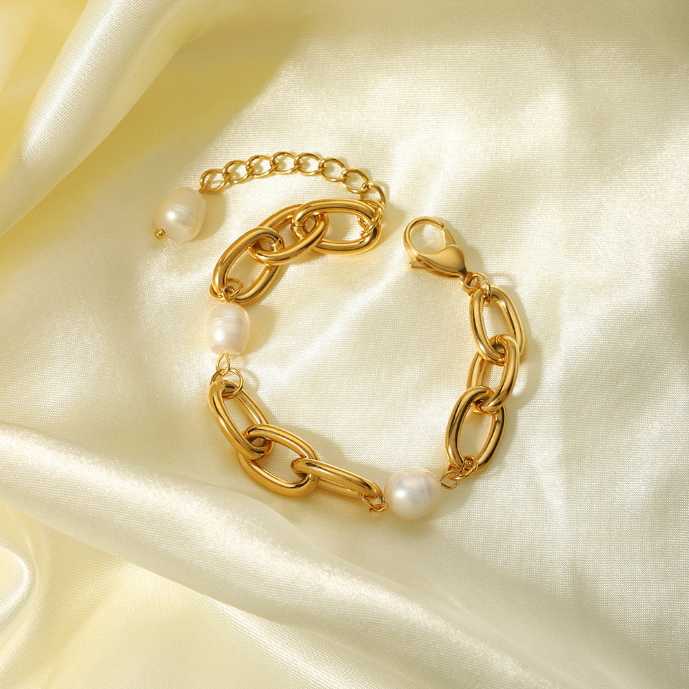 Pulsera Aurora de Perlas