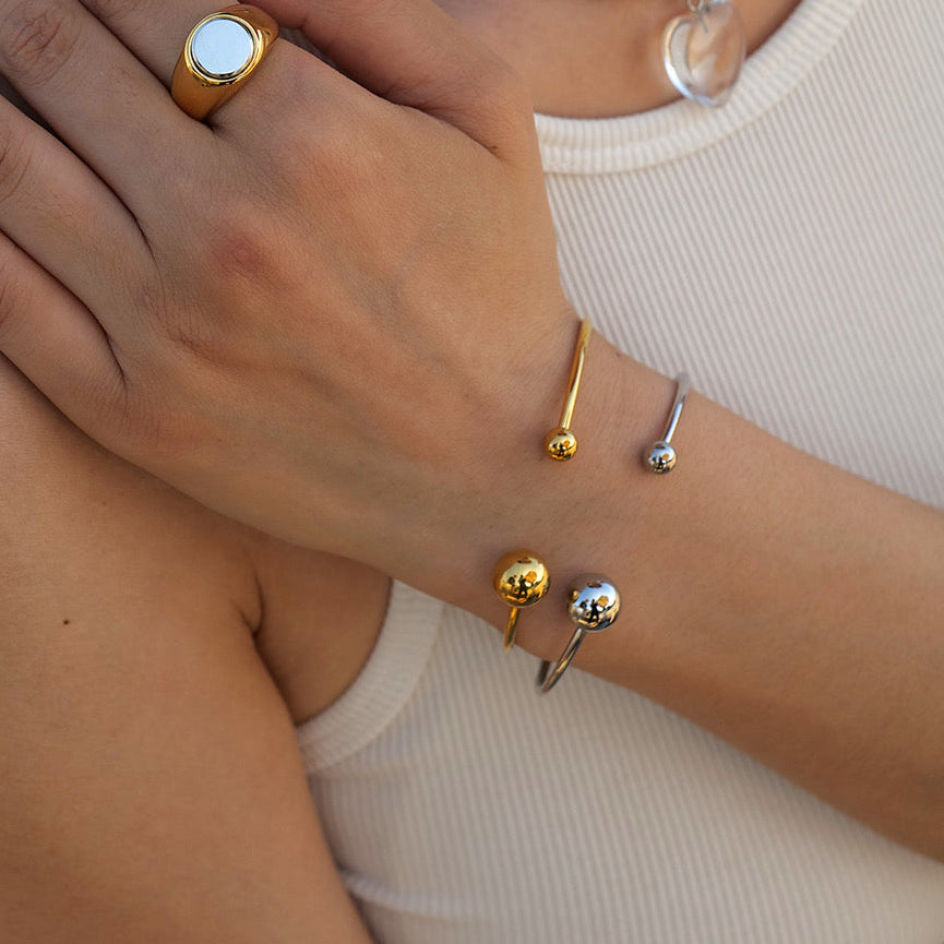 Bangle Esfera – Stainless Steel