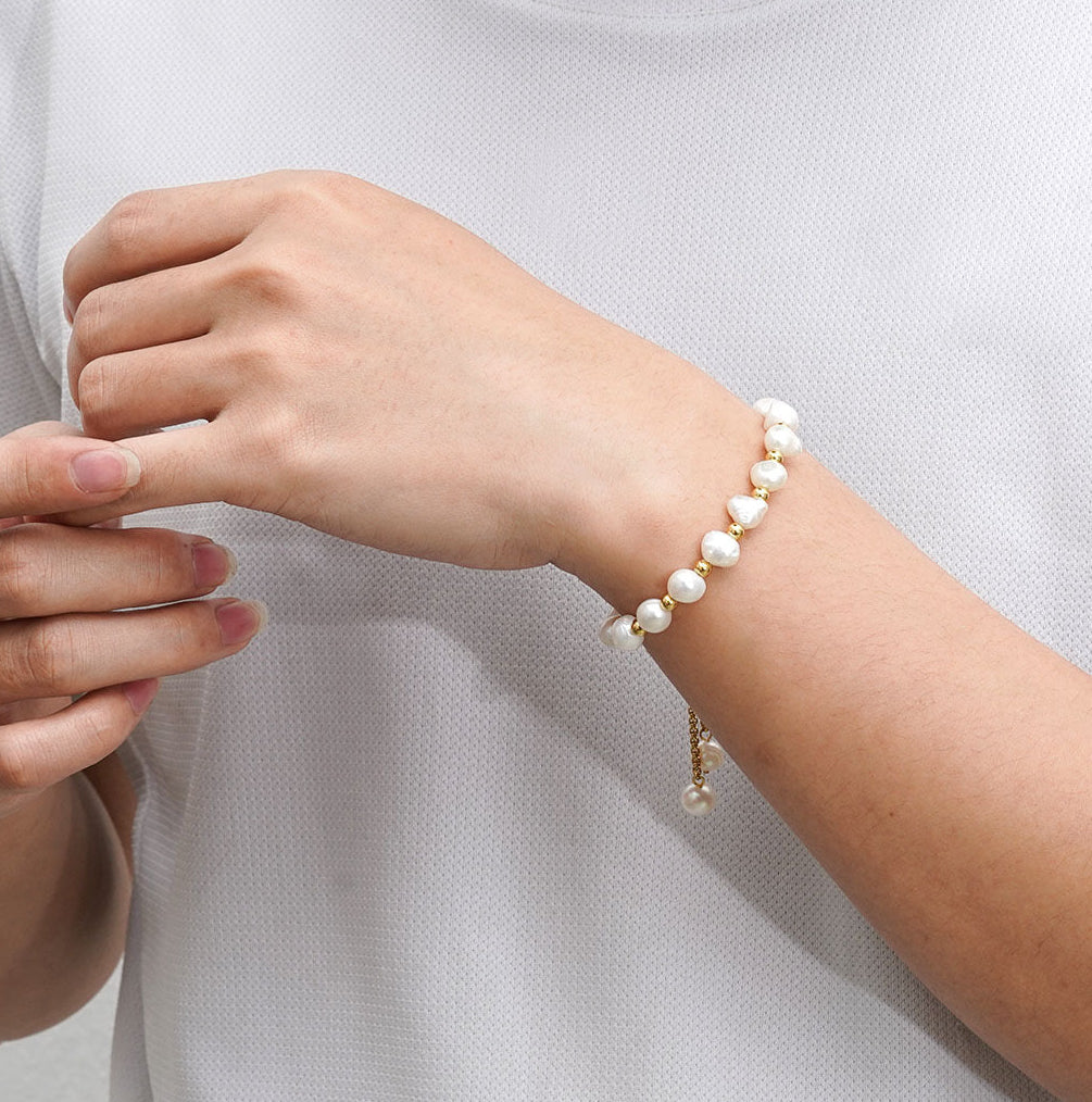 Pulsera Perlas de Agua Dulce Chapada